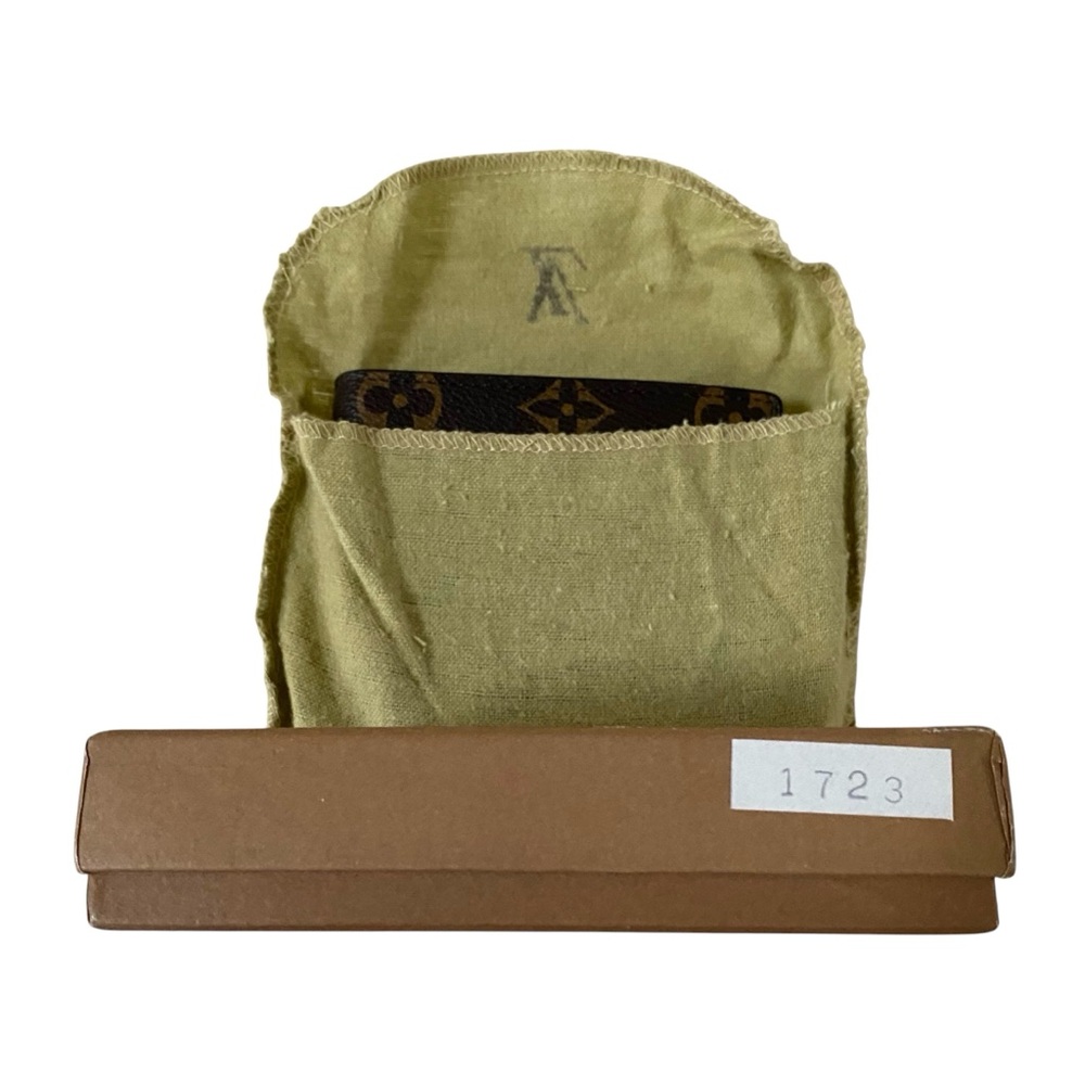 LOUIS VUITTON MEN’S RARE VINTAGE MONOGRAM WALLET NWOT - Picture 5 of 16